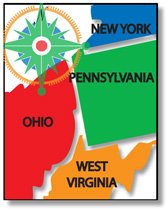 Pittsburgh Area Map